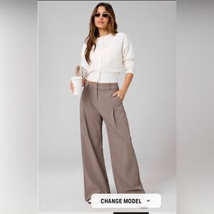 Fabletics wide leg trousers